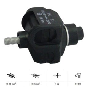 Morsetto ENEL a Perforazione Isolato Passante 16-95 / 10-25mm